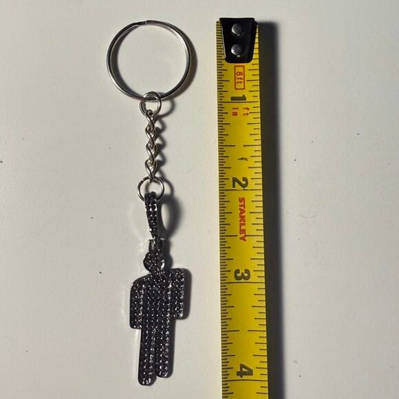 Billie Eilish Black Blohsh Keychain - Picture 2 of 3